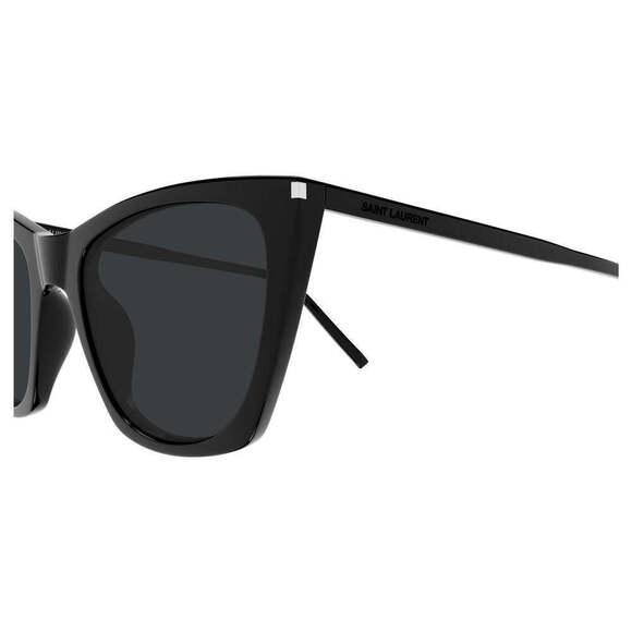 NWT Yves Saint Laurent SL-214-KATE-THIN Black 55mm Sunglasses